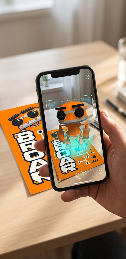 Mobile WebAR Scanner